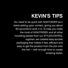 KEVIN.MURPHY product label close-up showing ingredient and cruelty-free benefit