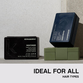 KEVIN.MURPHY jar beside passport showing travel-size convenience