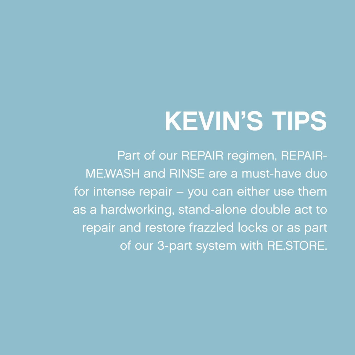 KEVIN.MURPHY shampoo being massaged in shower showing effective in-use hydration