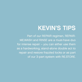 KEVIN.MURPHY shampoo being massaged in shower showing effective in-use hydration