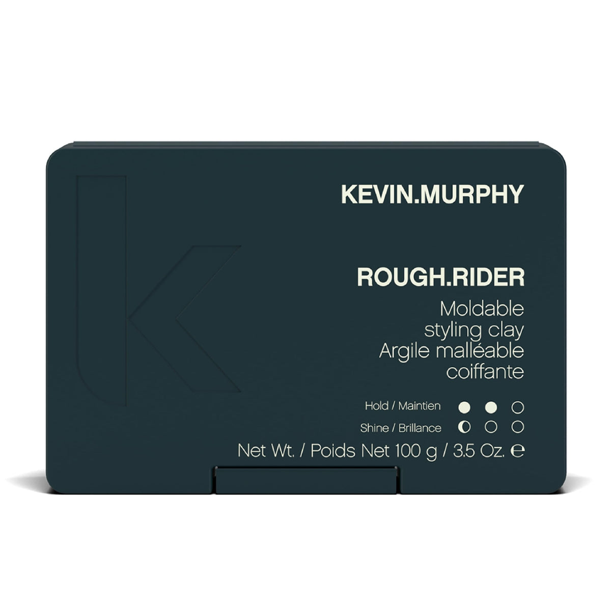 KEVIN.MURPHY ROUGH.RIDER front packaging shows product and branding, professional appeal