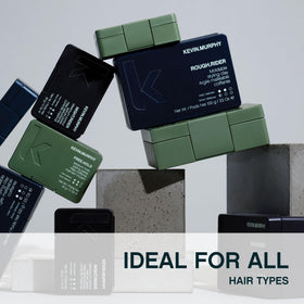 KEVIN.MURPHY styled medium-length hair showing piecey matte separation