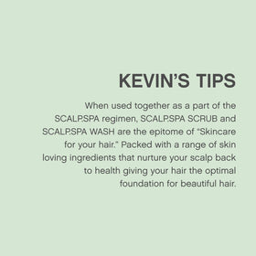 KEVIN.MURPHY ingredient flatlay showing natural extracts and soothing benefits
