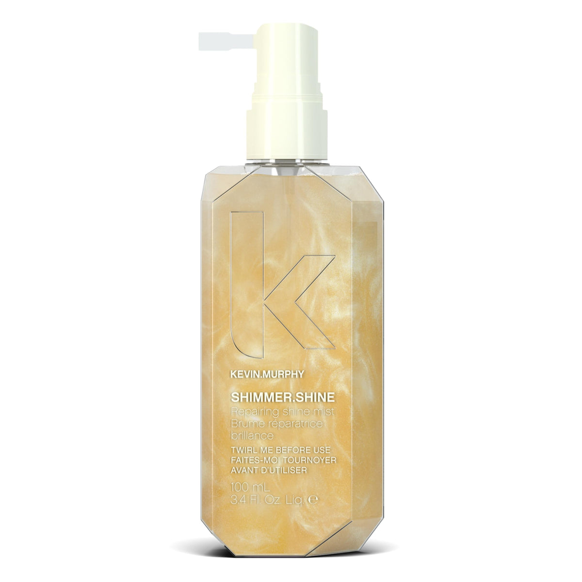 KEVIN.MURPHY front packaging showing 100ml bottle and brand benefit shine