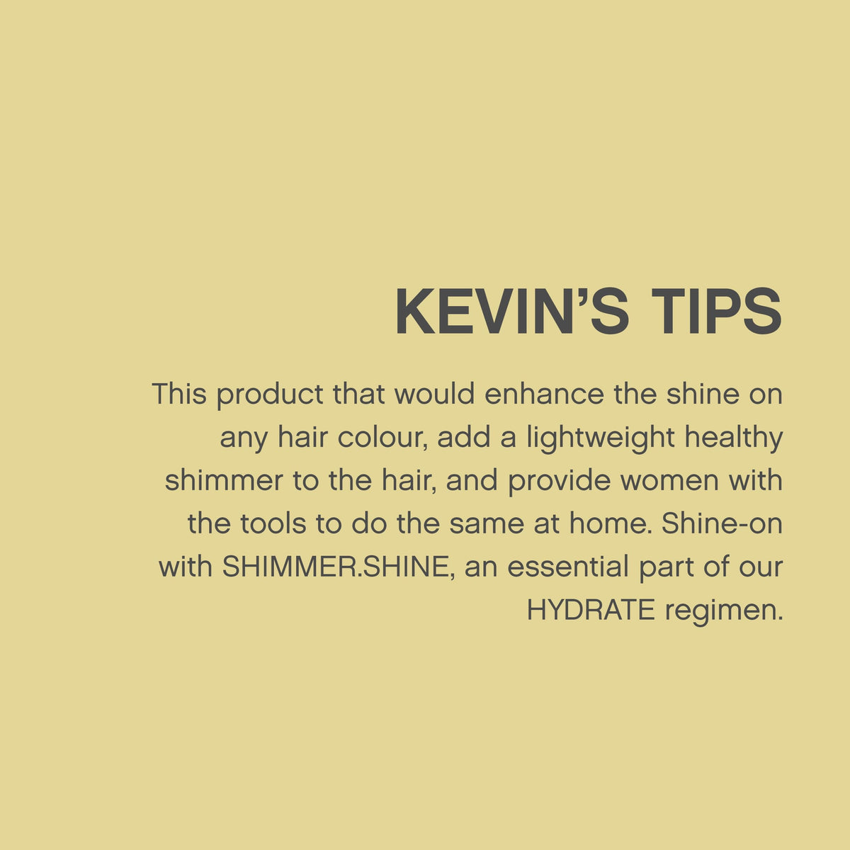 KEVIN.MURPHY next to common items illustrating 100 ml travel-friendly size