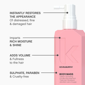KEVIN.MURPHY bottle next to ruler showing compact 3.4 oz size