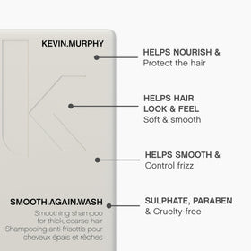 KEVIN.MURPHY monoi oil close-up ingredient image for smoothing benefits