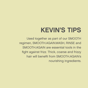 KEVIN.MURPHY bottle beside botanicals highlighting immortelle and baobab oil benefits