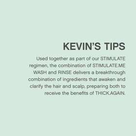 KEVIN.MURPHY salon shelf display signaling professional-grade performance benefit