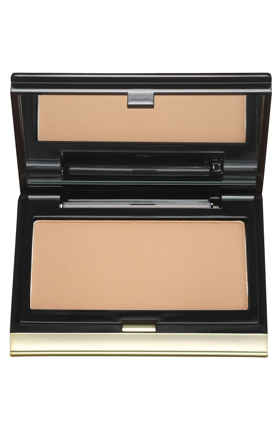 Kevyn Aucoin compact front view showing sleek packaging and portability benefit