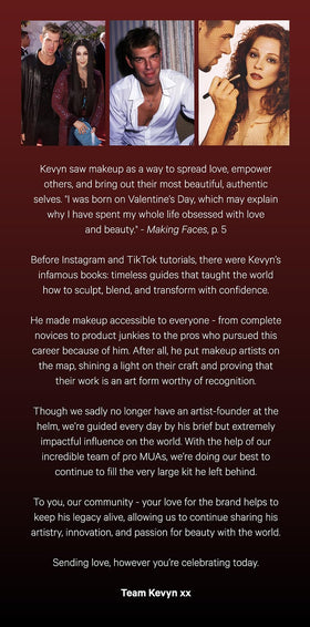 Kevyn Aucoin cap and barrel detail highlighting durable design and control