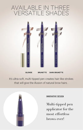 Kevyn Aucoin pen held in hand to show size and ergonomic grip ease