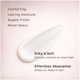 キユートピア applied to neck and décolletage, supports firmer-looking skin benefit