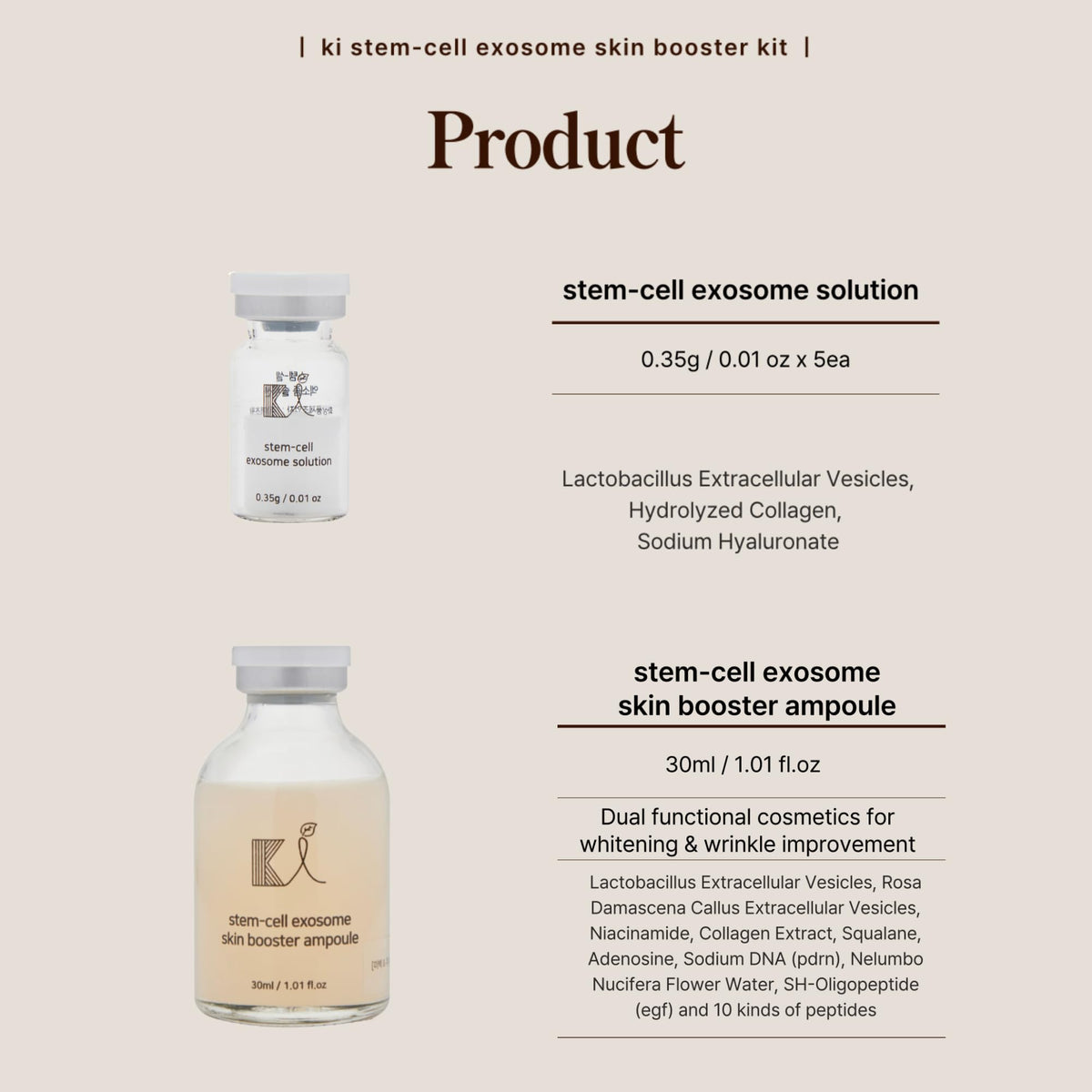 ki cosmetics open single-dose vial highlighting hygienic single-use convenience
