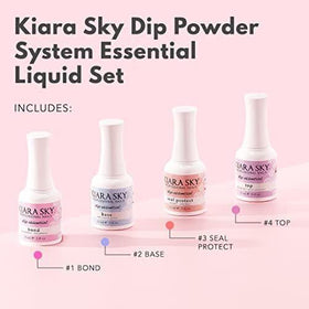 KIARA SKY Base texture droplet highlighting smooth application and secure powder hold