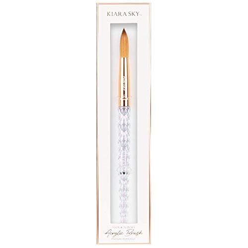 KIARA SKY bristles close-up showing pure Kolinsky hair for superior bead control