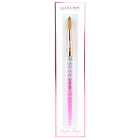 Kiara Sky close-up of Kolinsky bristles demonstrating precise bead control
