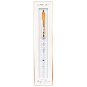 KIARA SKY brush front view showing shape and professional finish for precise application