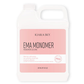 KIARA SKY front bottle view showing professional 8 fl oz monomer and clear benefit