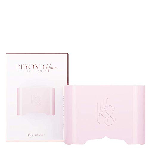 KIARA SKY front view of pink cordless lamp showing four-finger opening and ease of use