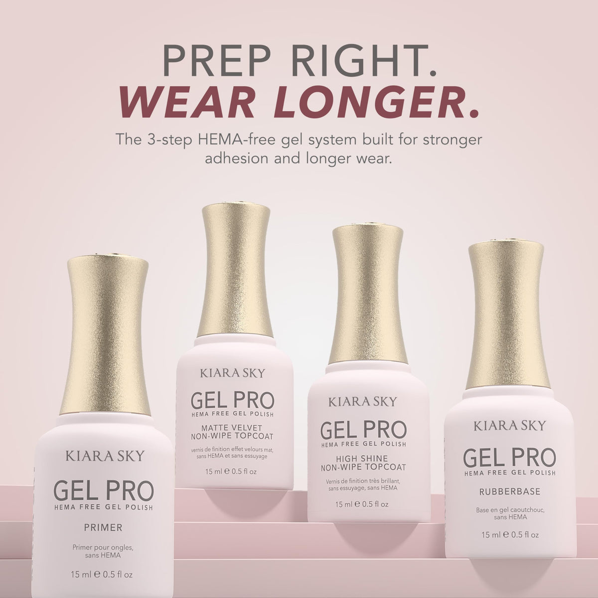 Kiara Sky pro tech applying matte top coat in salon for reliable, repeatable results