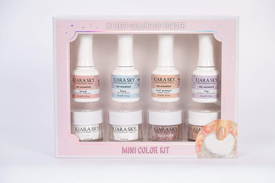 Kiara Sky mini kit front packaging showing compact essentials and easy portability