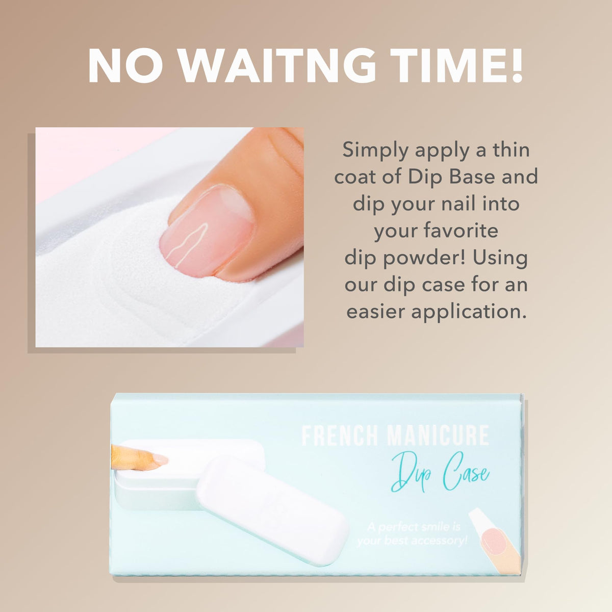 Kiara Sky nails in use lifestyle image demonstrating natural-looking long-lasting wear