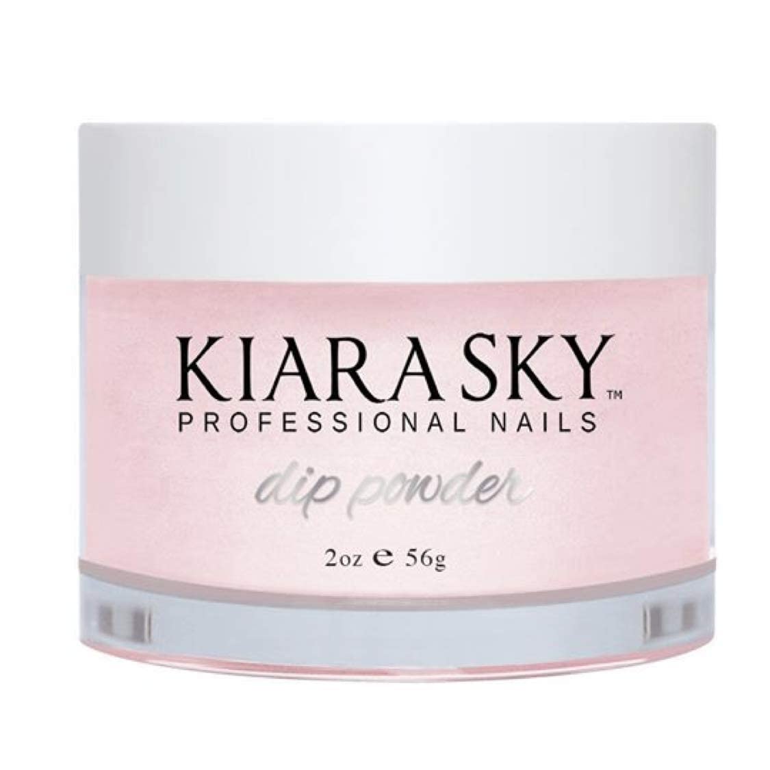 KIARA SKY natural and pink swatches demonstrating color payoff and blendability