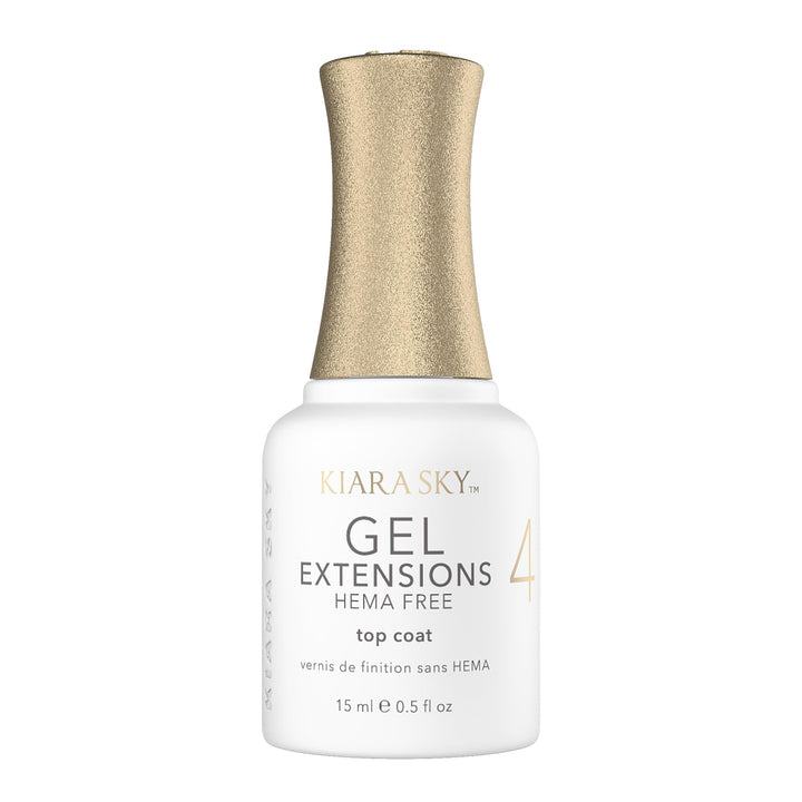 KIARA SKY front packaging showing glossy non-wipe top coat benefit