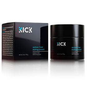 Kick front packaging 2oz showing compact travel-ready design and strong branding