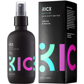 Kick front packaging showing 200ml bottle and clean branding for easy recognition