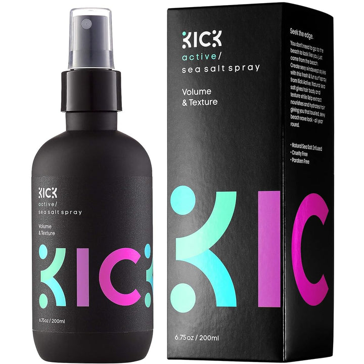 Kick front packaging showing 200ml bottle and clean branding for easy recognition