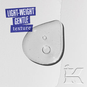 Kiehl's activated C texture close-up illustrating lightweight serum