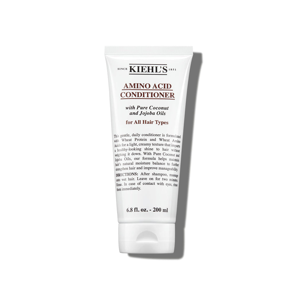Kiehl's front bottle shot showing product and benefits