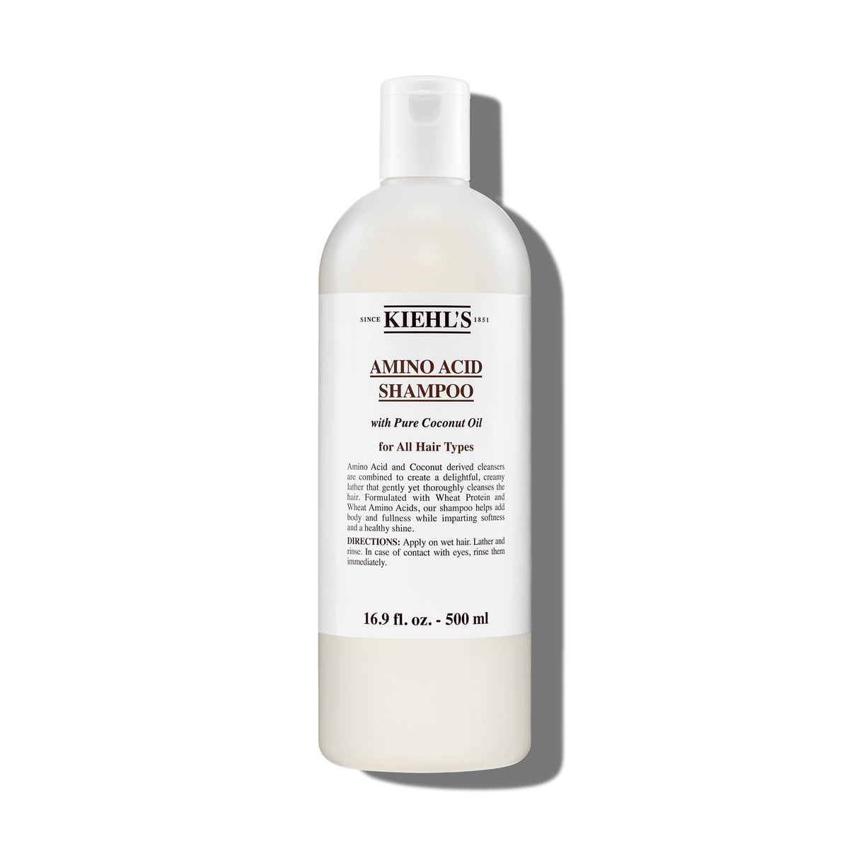 Kiehl's bottle front view showing label and clean design benefit clarity