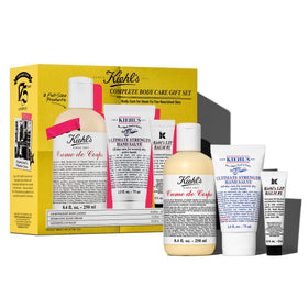 Kiehl's set front packaging showing trio and value - gift-ready hydration