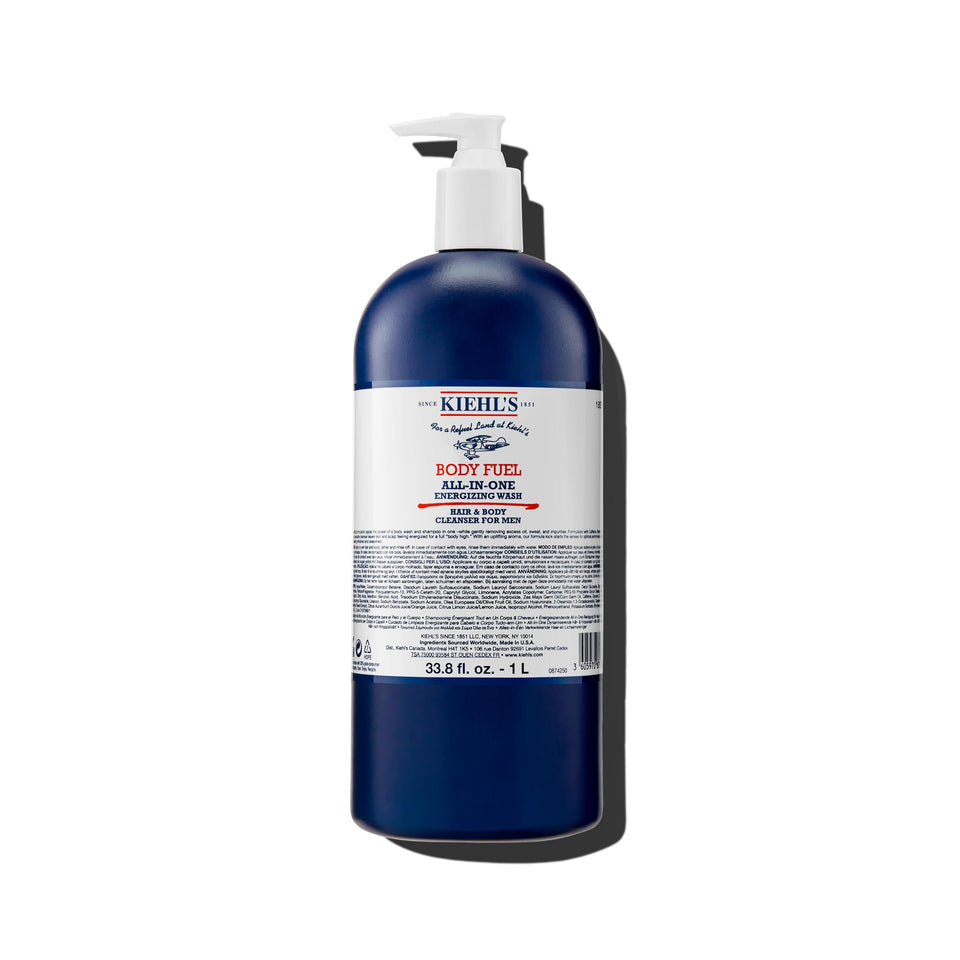 Kiehl's front bottle shot showing clean branding and fresh benefit