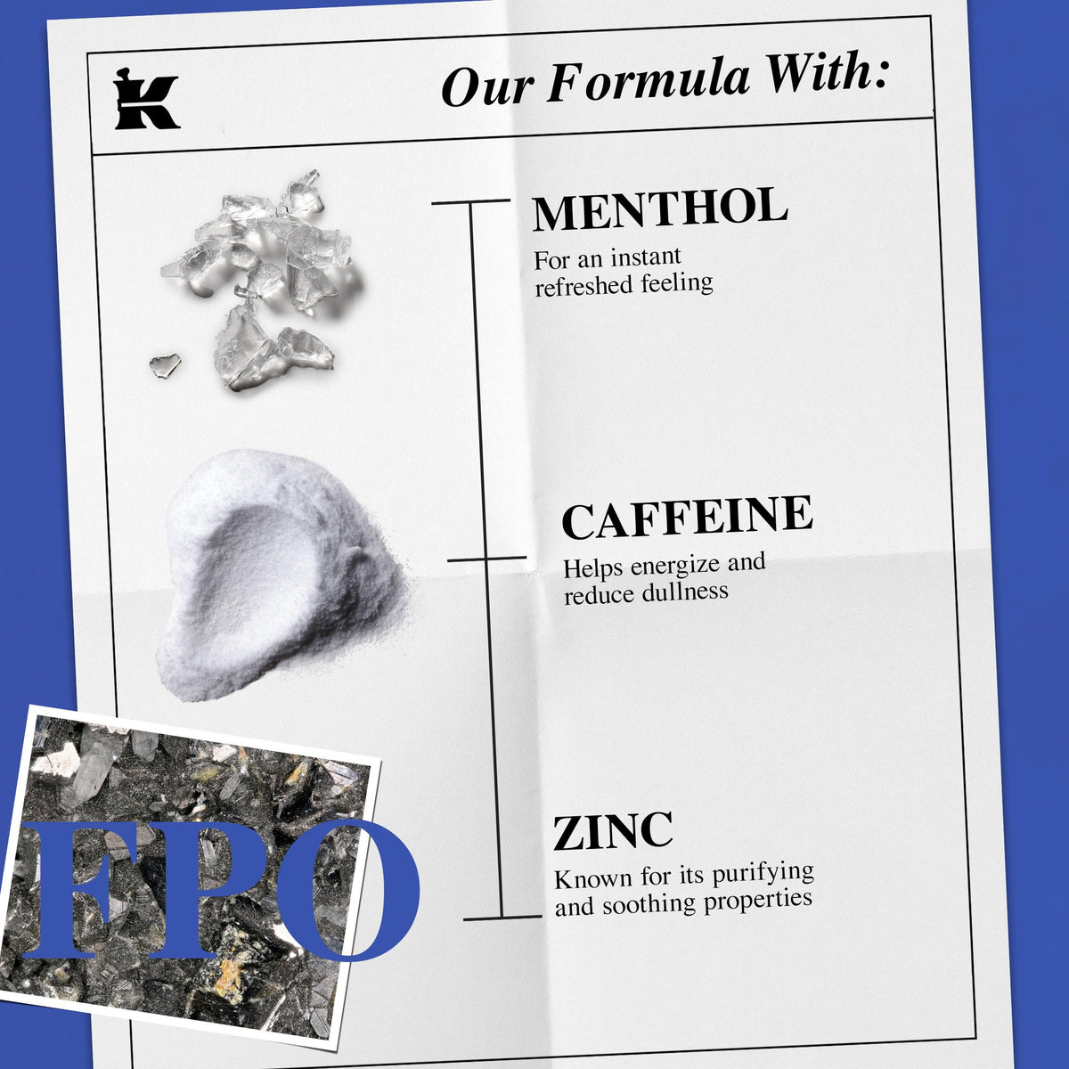 Kiehl's next to ruler showing size and travel-friendly convenience
