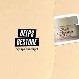 Kiehl's jar held in hand showing 0.35 fl oz scale and convenient portable size