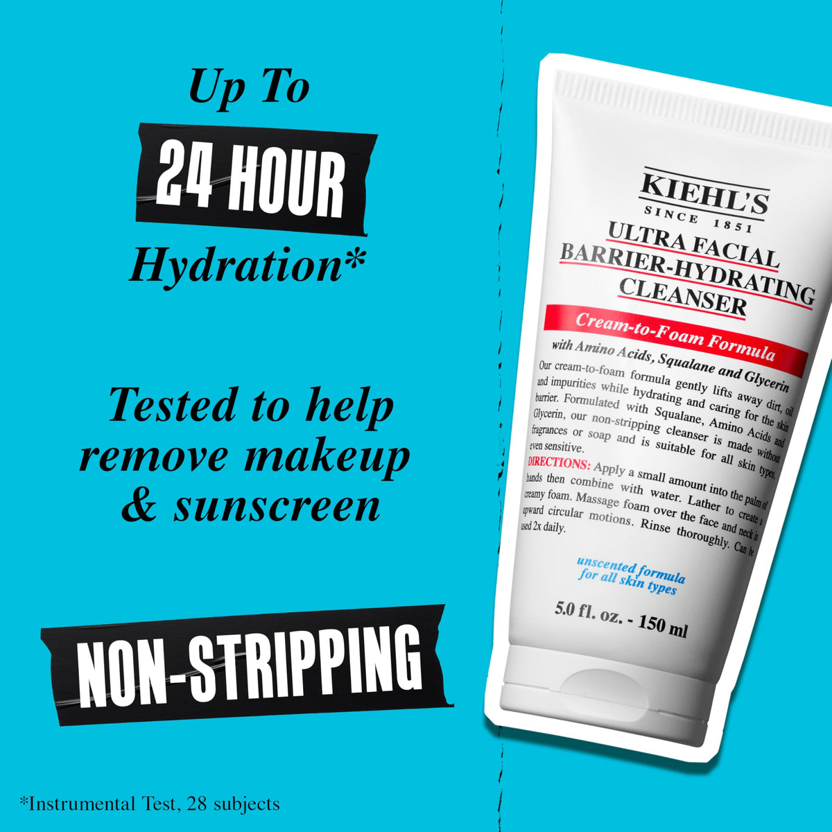 Kiehl's dispenser droplet ready for application and easy dosing