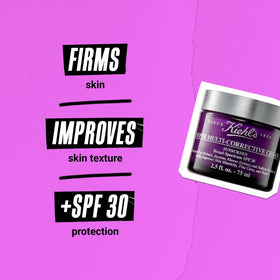 Kiehl's dispensing pump showing recommended daily amount