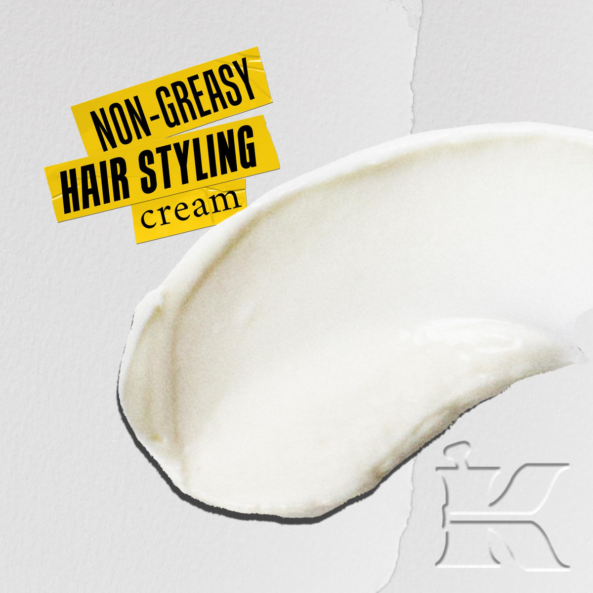 Kiehl's cream texture close-up highlighting smooth, non-greasy consistency