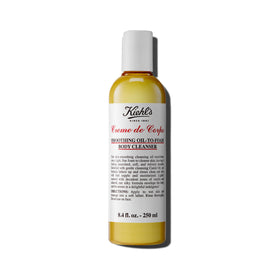 Kiehl's front bottle shot showing label and size, clear benefit of trusted formula