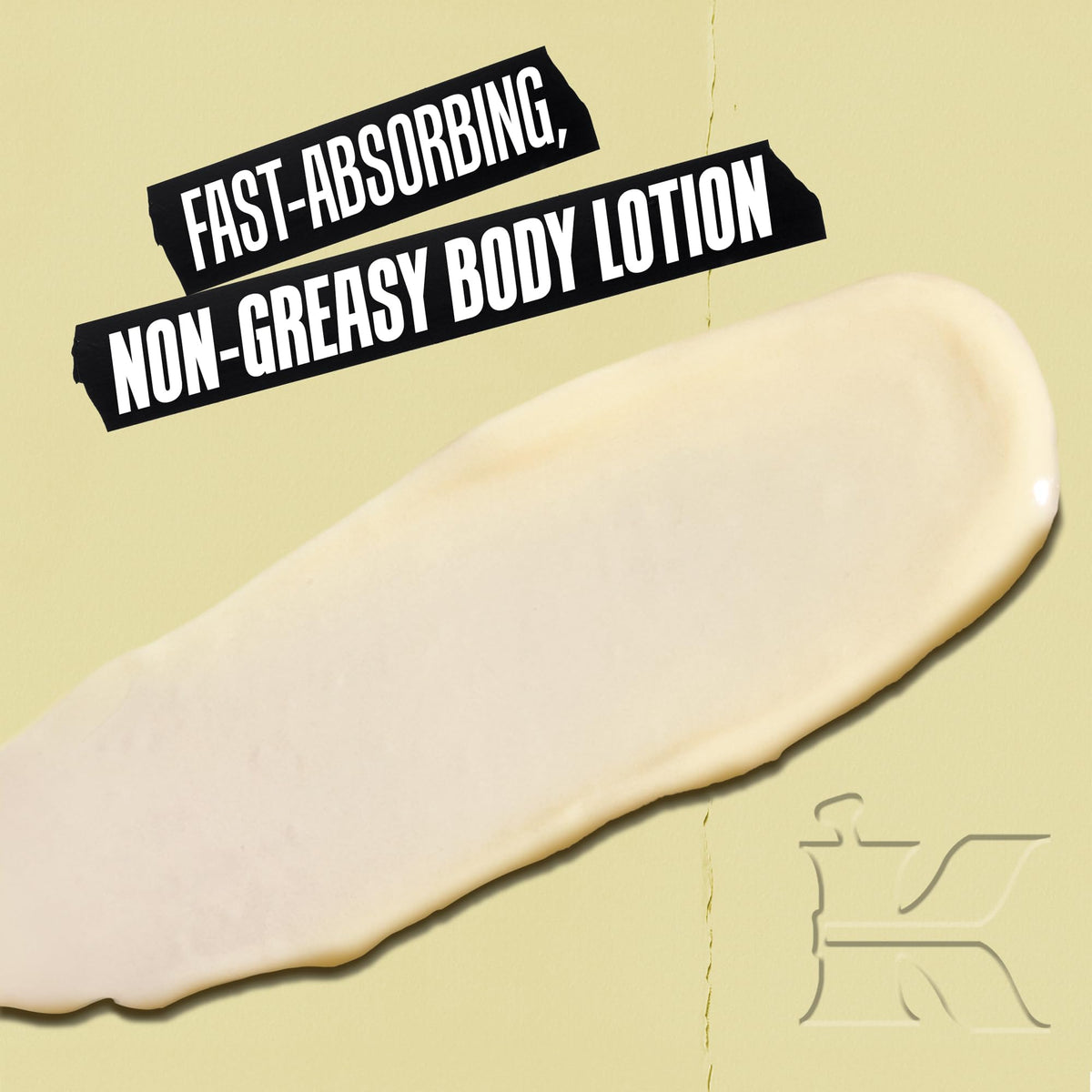 Kiehl's open cream close-up showing smooth texture for fast absorption