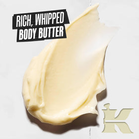 Kiehl's close-up of whipped texture highlighting airy cream and fast absorption