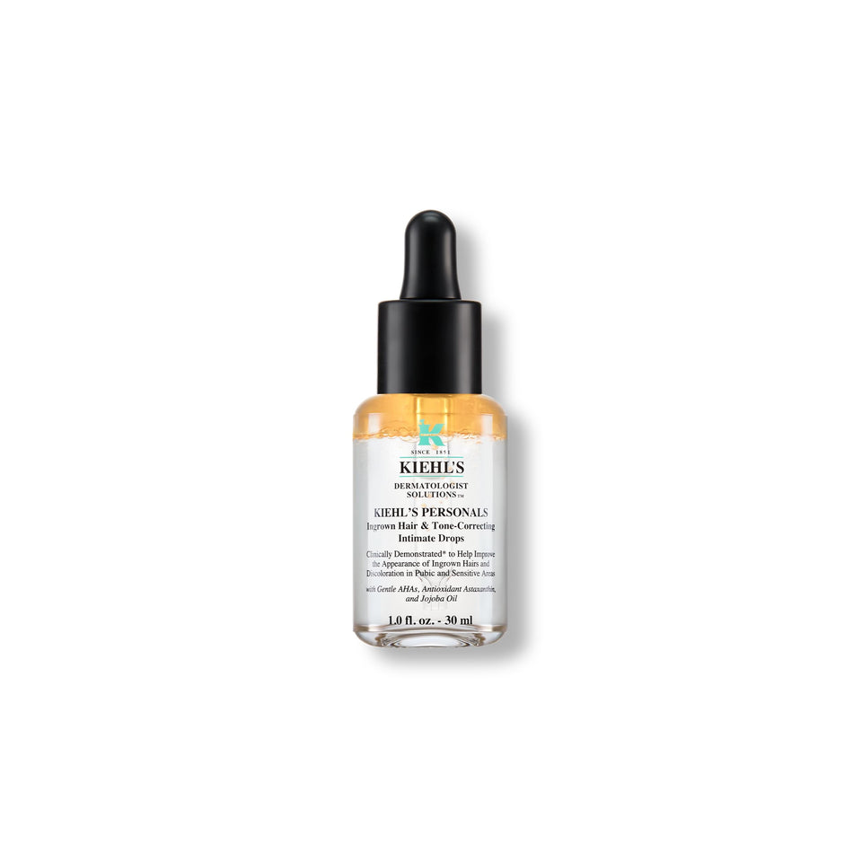 Kiehl's front packaging showing bottle and branding for targeted treatment
