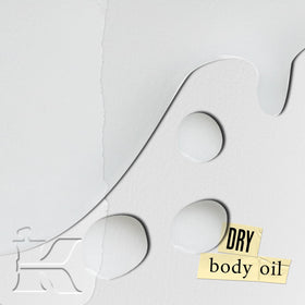 Kiehl's dry body oil fine mist spray demonstrating even coverage and quick application benefit