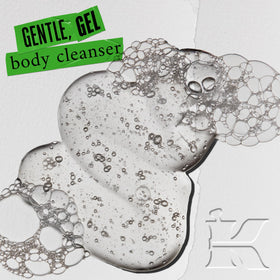 Kiehl's lather close-up demonstrating soft foam and gentle cleansing action