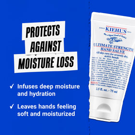 Kiehl's open tube detail with product visible, highlighting concentrated formula