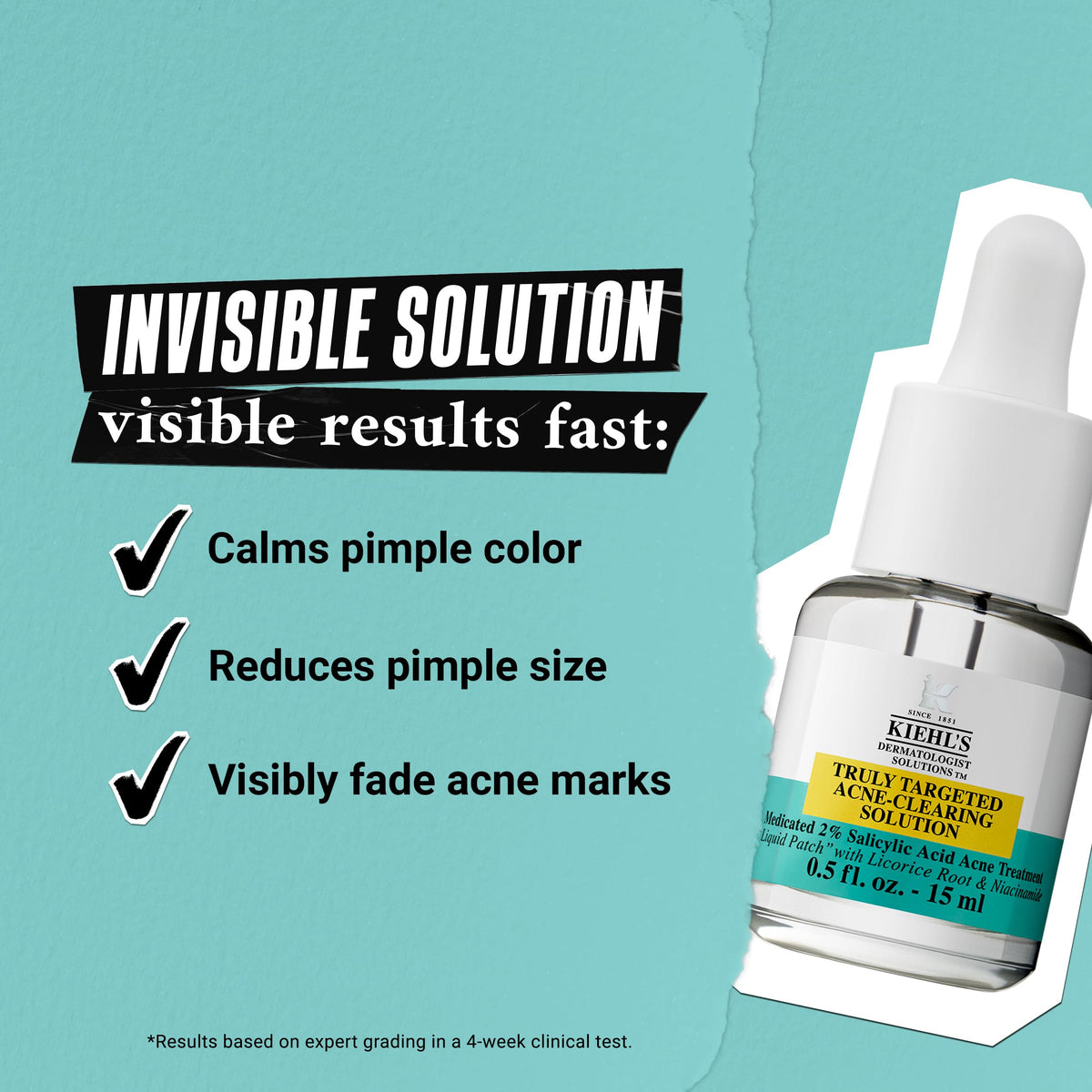 Kiehl's bottle on shelf in bathroom lifestyle for routine integration